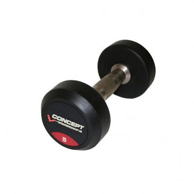 Helgjuten Gummihantel