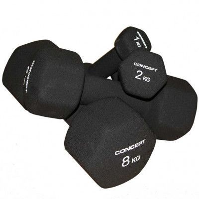 Concept Line Neoprenhantel Black