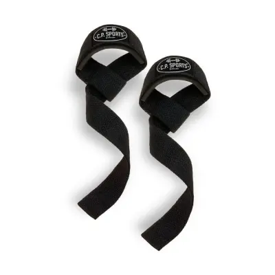 Padded Lifting Straps, black