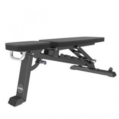 Eleiko Classic Adjustable Bench - Mörgrå/Svart