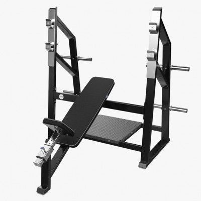 Eleiko Classic Olympic Incline Bench - Black