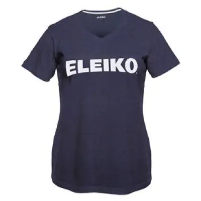 Eleiko Cotton V-Neck Navy - Small