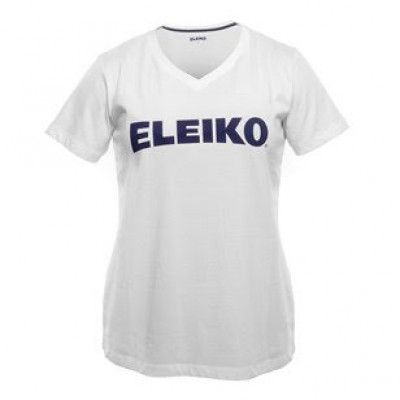 Eleiko Cotton V-Neck White - XS