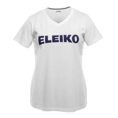 Eleiko Cotton V-Neck White - XS