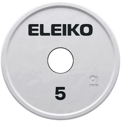 Eleiko IWF Change Plate RC, Viktskiva Gummerad