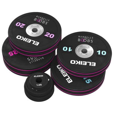 Eleiko Plate Set 157,5 kg - Barbells for Boobs
