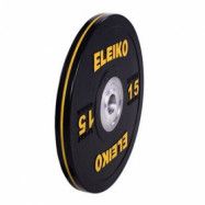 Eleiko Sport Training Discs, black - 15kg