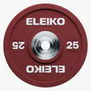 Eleiko Sport Training Plate Coloured (styck), Viktskivor gummerade