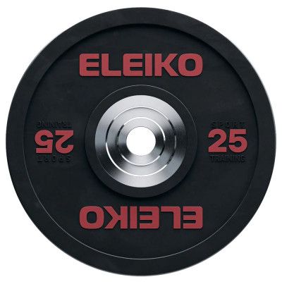Eleiko Sport Training Plate, Viktskivor gummerade