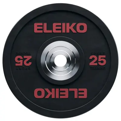 Eleiko Sport Training Plate, Viktskivor gummerade