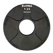 Eleiko Vulcano Disc 1,25 kg, Viktskivor gummerade