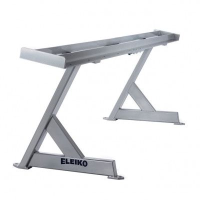 Eleiko Single Tier XF Dumbbell Rack - silver