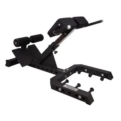 FYNDVARA - Recoil Hyperextensions-bänk B18, Justerbar Stål Svart
