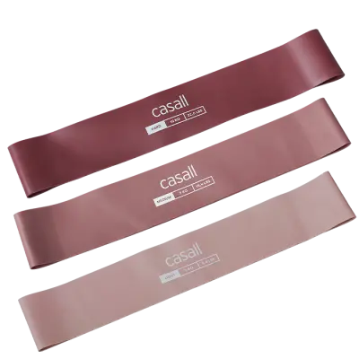 Gummiband 3-pack Rosa