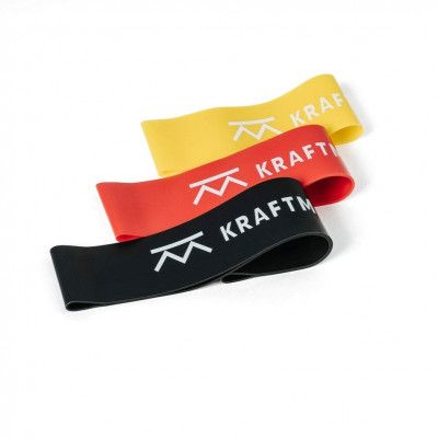 Kraftmark Gummiband För Träning Loop Band 3-Pack, Powerband&Mini band
