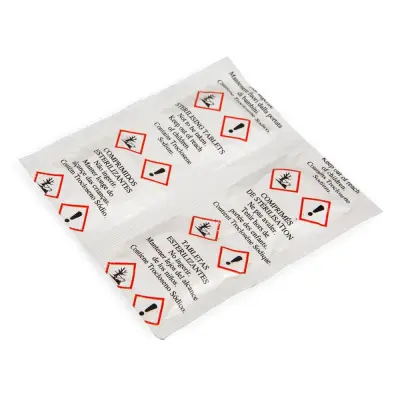 Klortabletter, Hammer