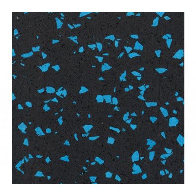 BSW Everroll Gummigolv / Skyddsmatta Svart/Blå