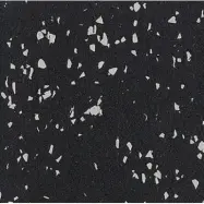 Everroll Gymgolv – Gymmatta 6 mm, 12,5 kvm Gummi Svart/Grå