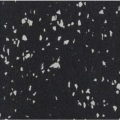 Everroll Gymgolv - Kommersiell Gymmatta 8mm - 12,5kvm Gummi Svart/Grå