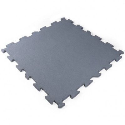 Nordic Fighter Grått Gummigolv Pussel, Gymgolv
