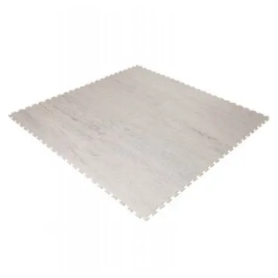 Gymgolv 10 mm, light grey marble, JTC Power