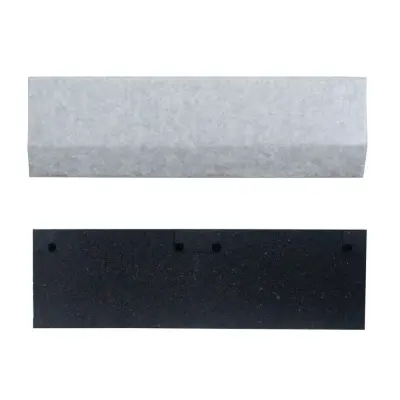 Ramp/Avslut, 50cm, Marmor, 2cm