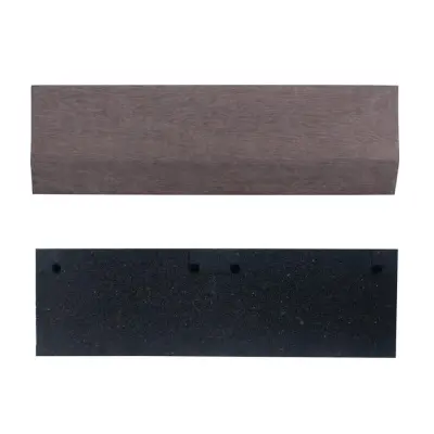 Ramp/Avslut, 50cm, Wood, 2cm