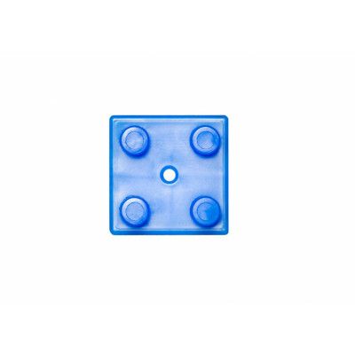 Stockz Fitness Tile Connectorkoner Blå Plast, Gymgolv