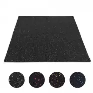 Träningsgolv Gymgolv Gymmatta Set 4 - Svart