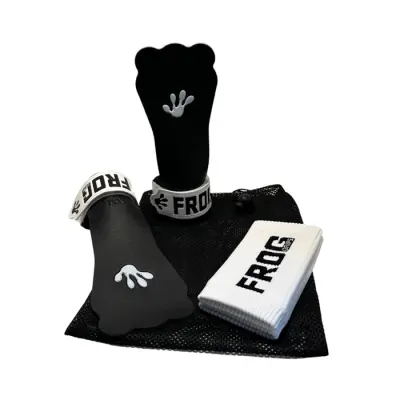 Frog Grips Base HD Träningsgrepp 2.0 Svart Vit