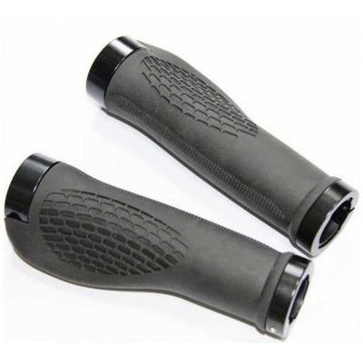 OXC Handtag Ergonomic Lock-On grips svartck-On grips svart