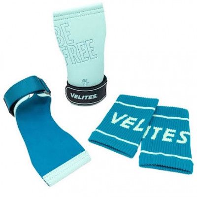 Velites Quad Pro Grips, Light Blue - Medium