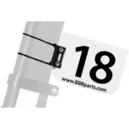 BBB NummerskyltshållareAeronumberfixeronumberfix