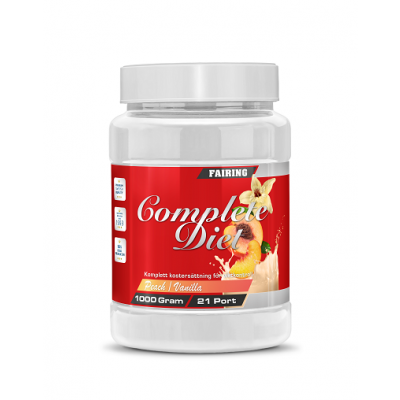 Fairing Complete Diet 1000g - Peach/Vanilla