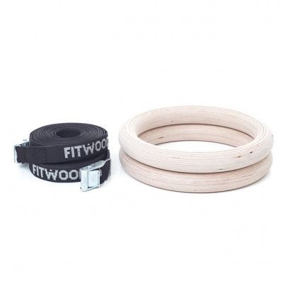 Fitwood ULPU Gym Rings, Gymnastikringar