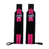 Heavy Duty Wrist Wraps 30 cm Rosa