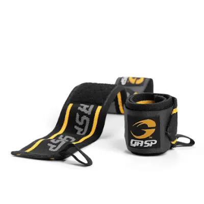 GASP Wrist Wraps 18'' Black/Yellow
