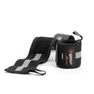 GASP Wrist Wraps 1RM - Black/Grey
