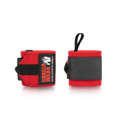 Wrist Wraps Ultra, black/red, Gorilla Wear