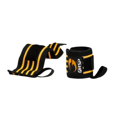 Hardcore Wrist Wraps 18 inch - Black/White