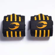 Hardcore Wrist Wraps 18 inch, Black/Yellow