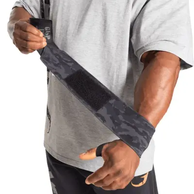 HD Wrist Wraps 45 cm Dark Camo