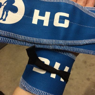 Hookgrip Wrist Wraps - Marinblå