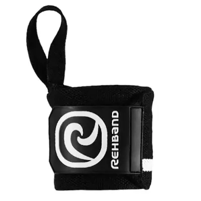 Rehband X-RX Wrist Wraps, Black - 45cm