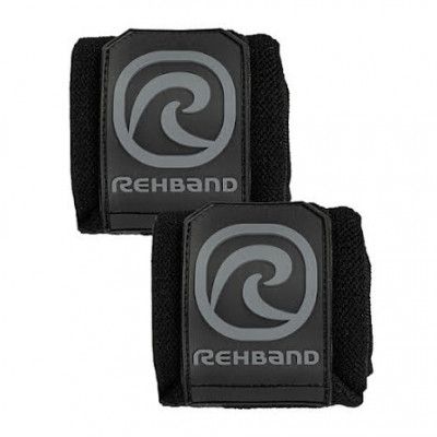 Rehband X-RX Wrist Wraps, Carbon Black
