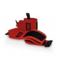 SBD Wrist Wraps, flexible, red/black, large