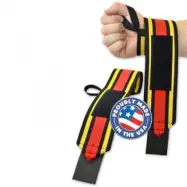 Titan Signature Gold Wrist Wraps - 50cm