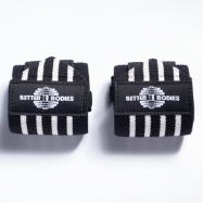 Wrist Wraps 18 inch, Black/White