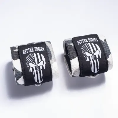 Wrist Wraps 18 inch, Grey Camoprint