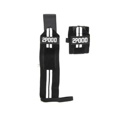 Wrist Wraps - Black and White